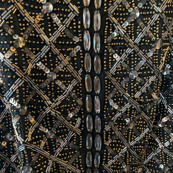 Club Monaco Sequinned Ponte Dress Size 0 - Picture 3 of 5